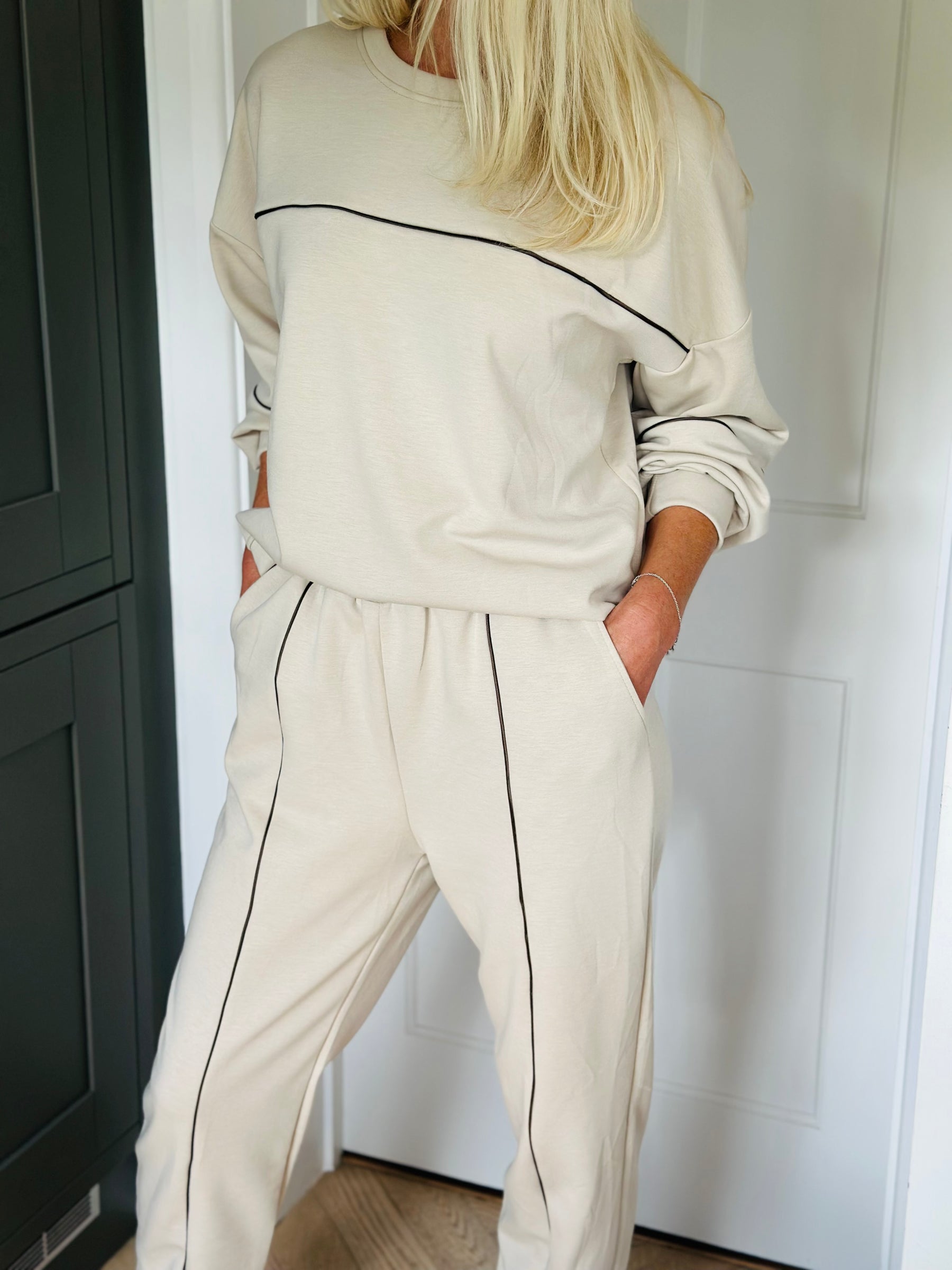 Piped Detail Tracksuit