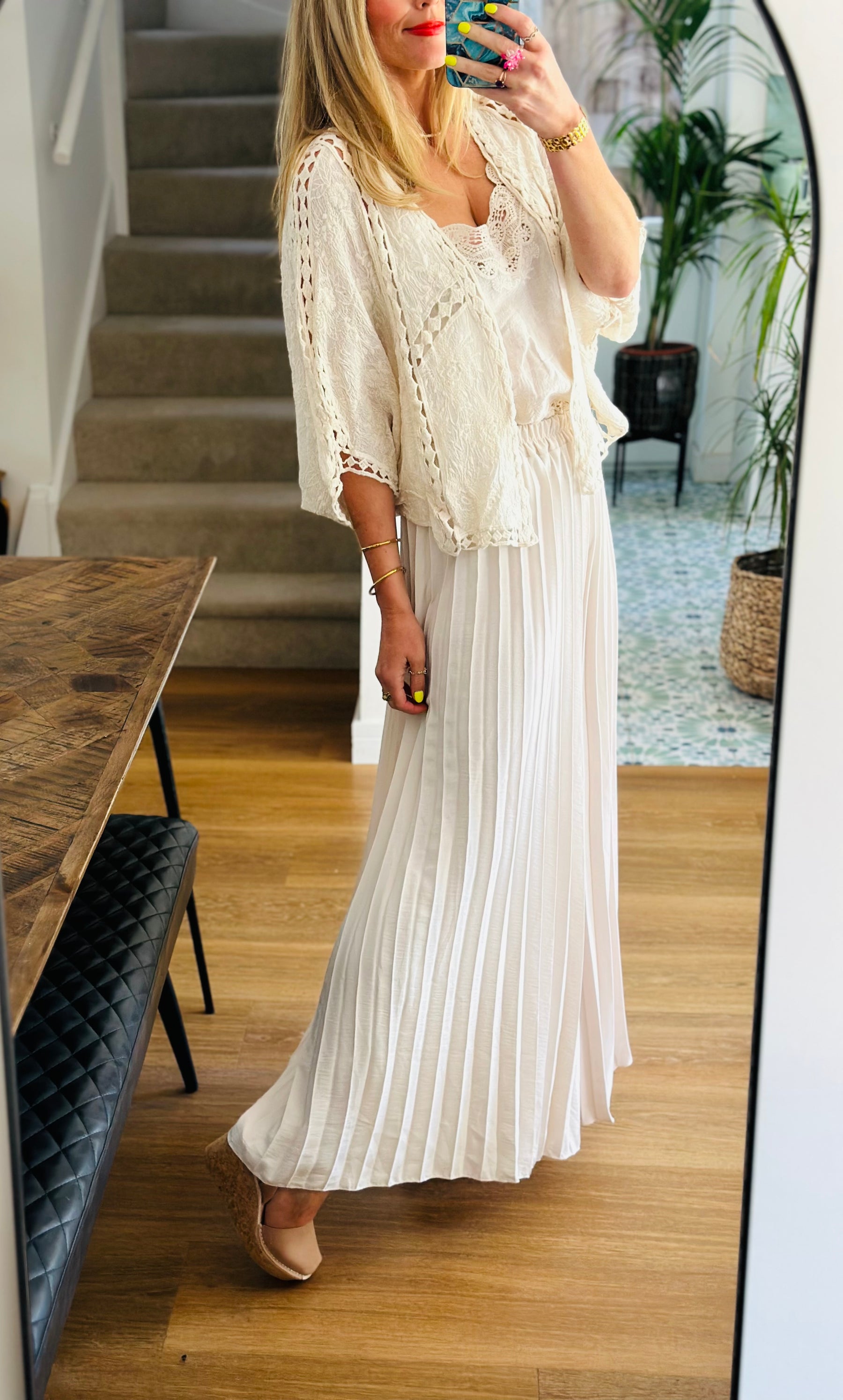 Pleated Trousers
