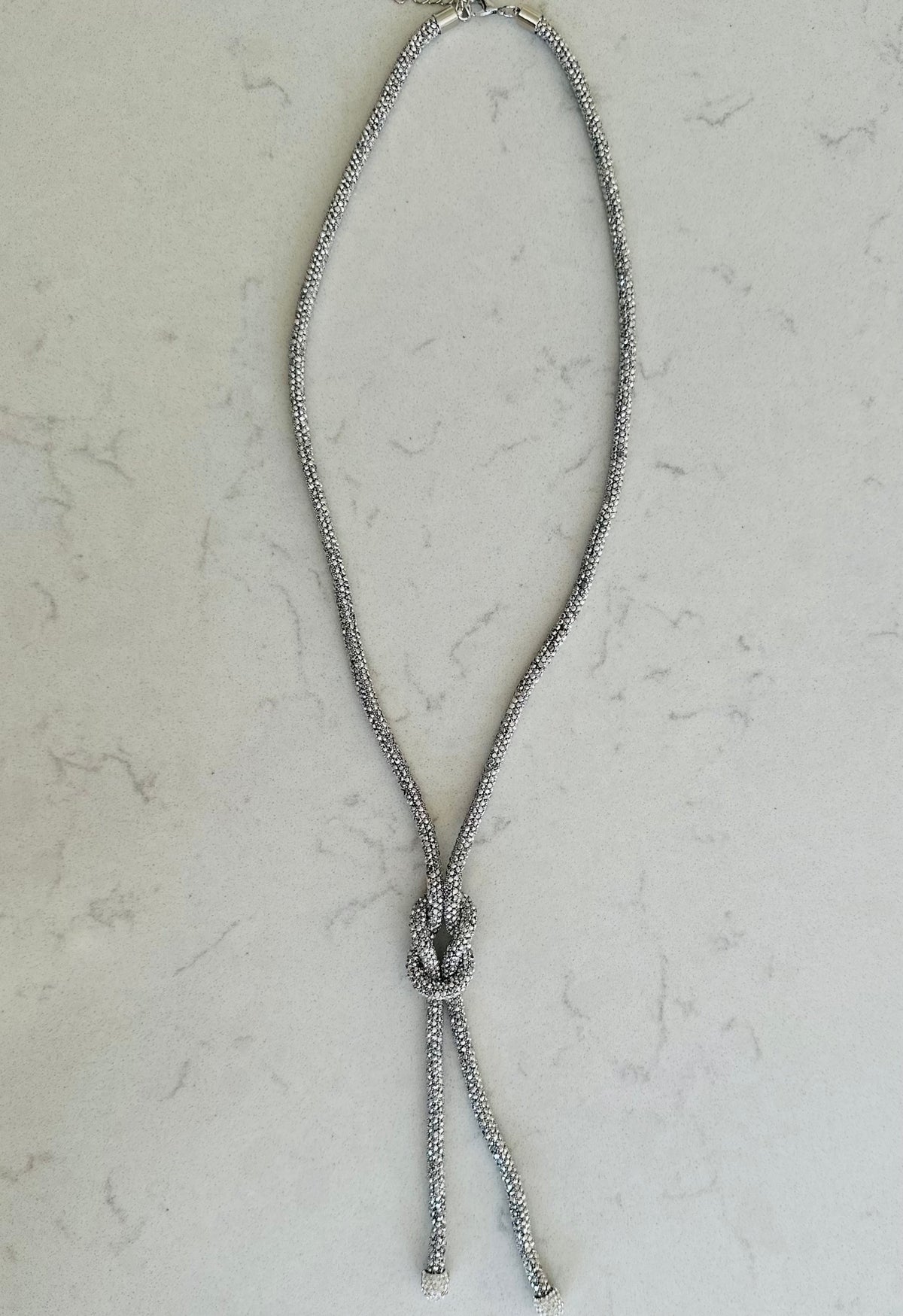 The Diamante Rope Necklace