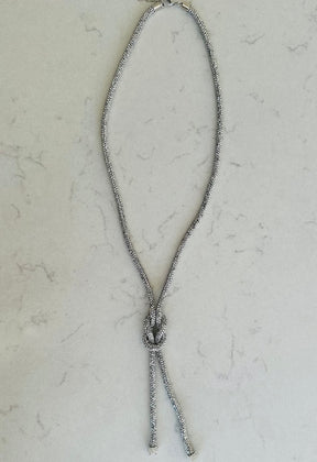 The Diamante Rope Necklace
