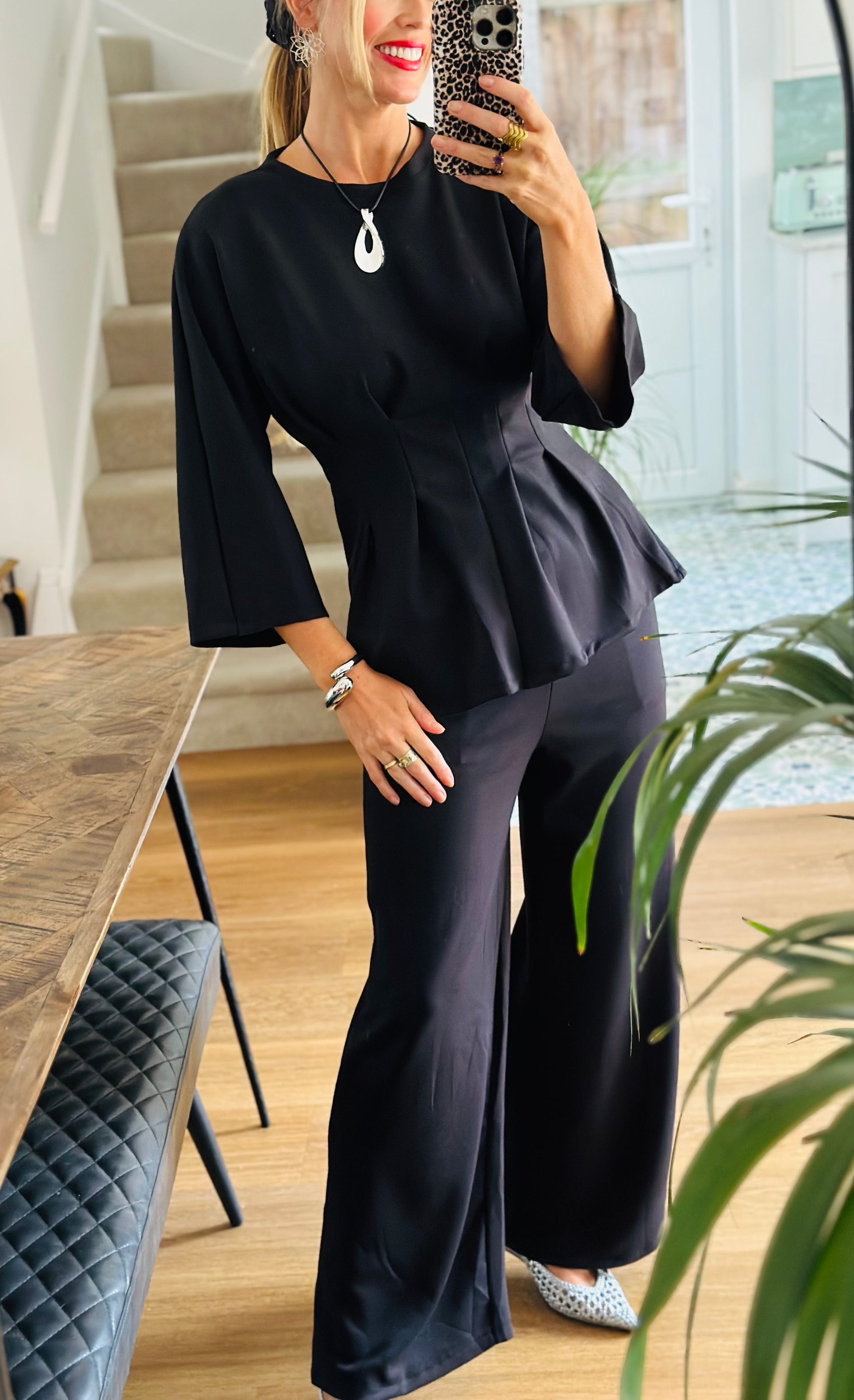 Peplum Co-Ord Set