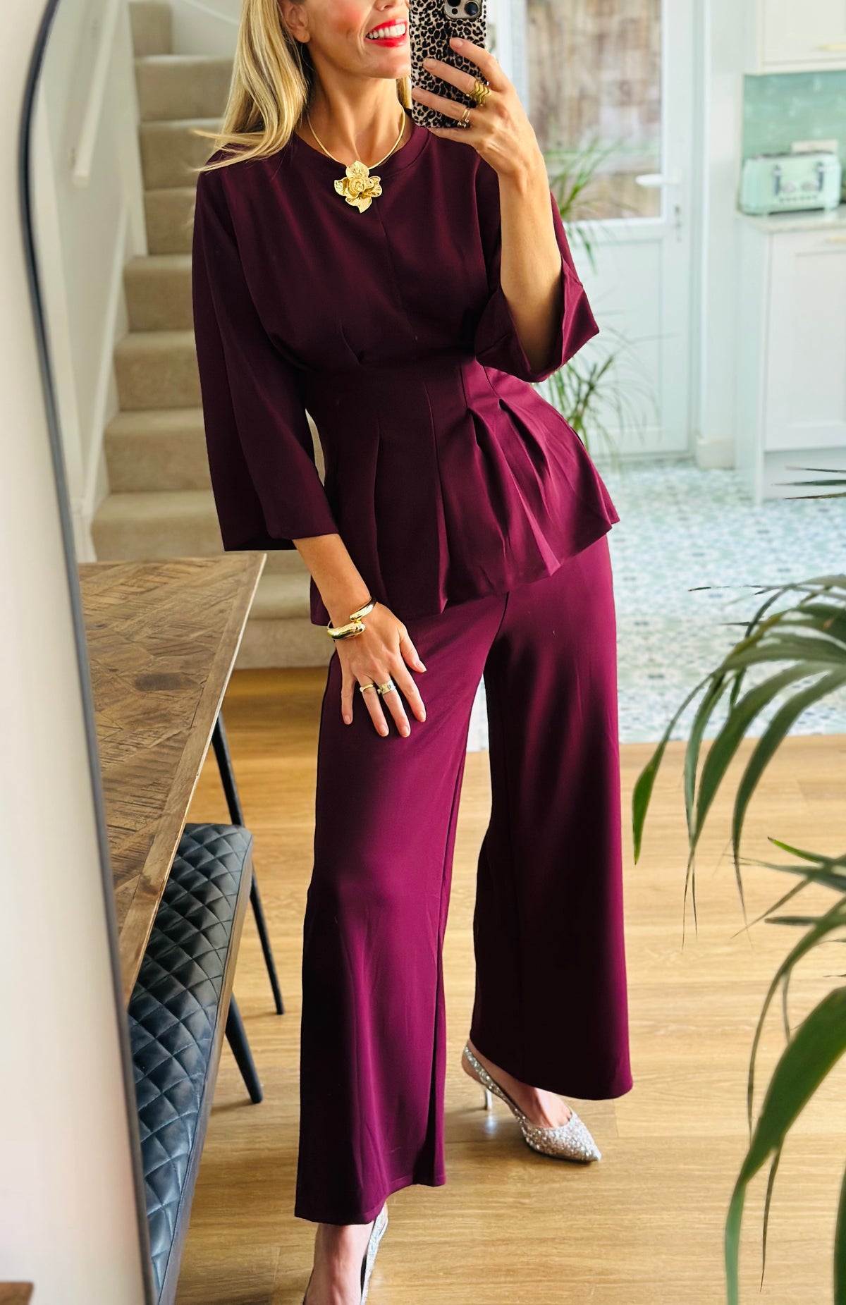 Peplum Co-Ord Set