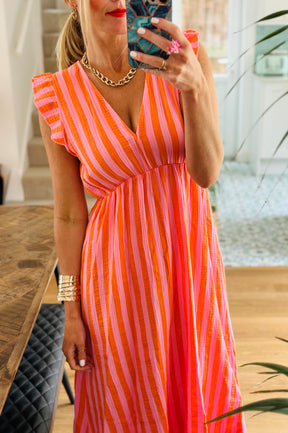 Candy Striped Dress