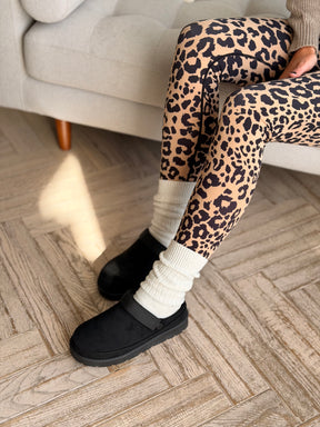 Platform Clogs Black
