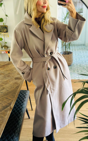 Belted Trench Coat