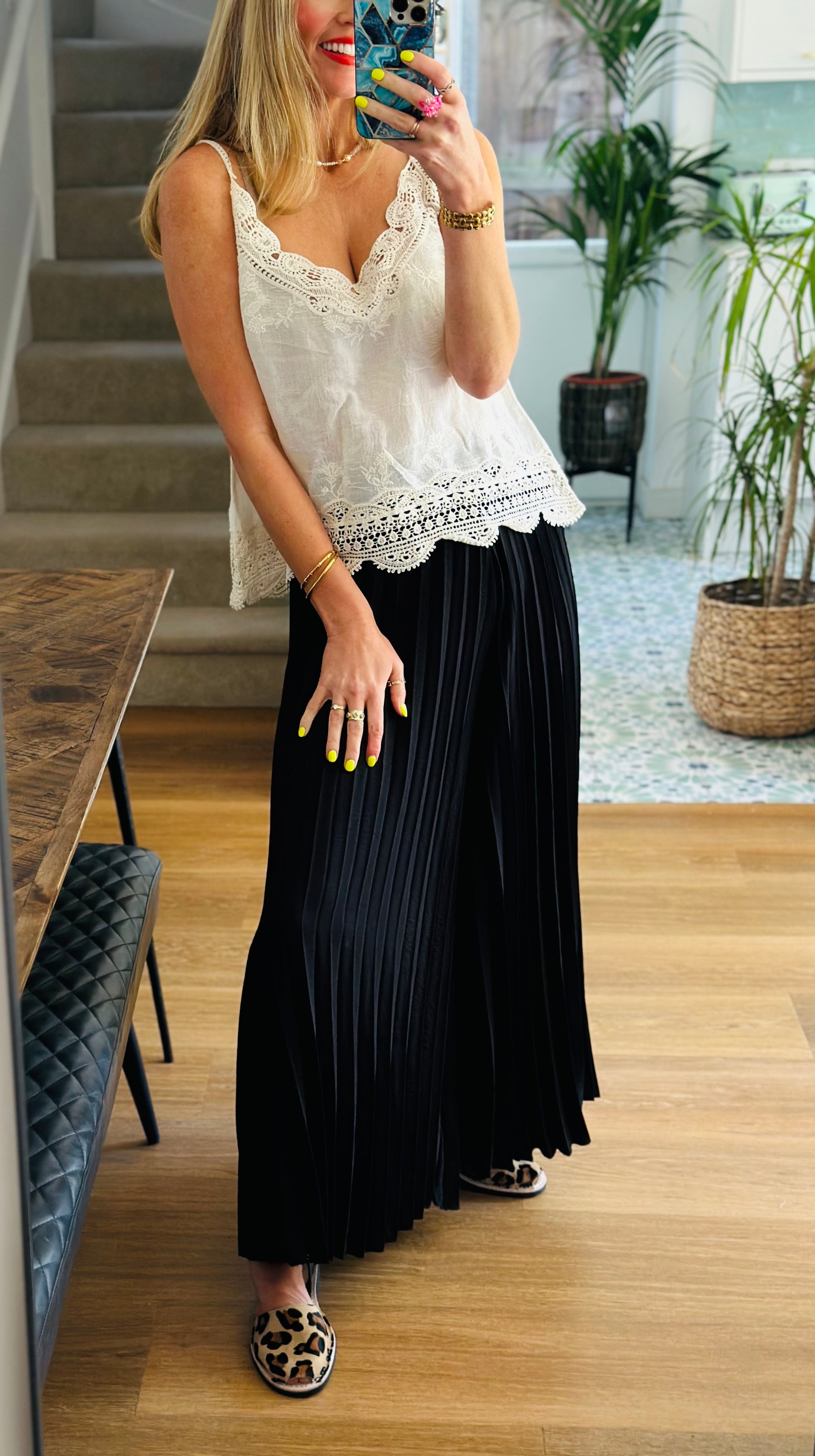 Pleated Trousers