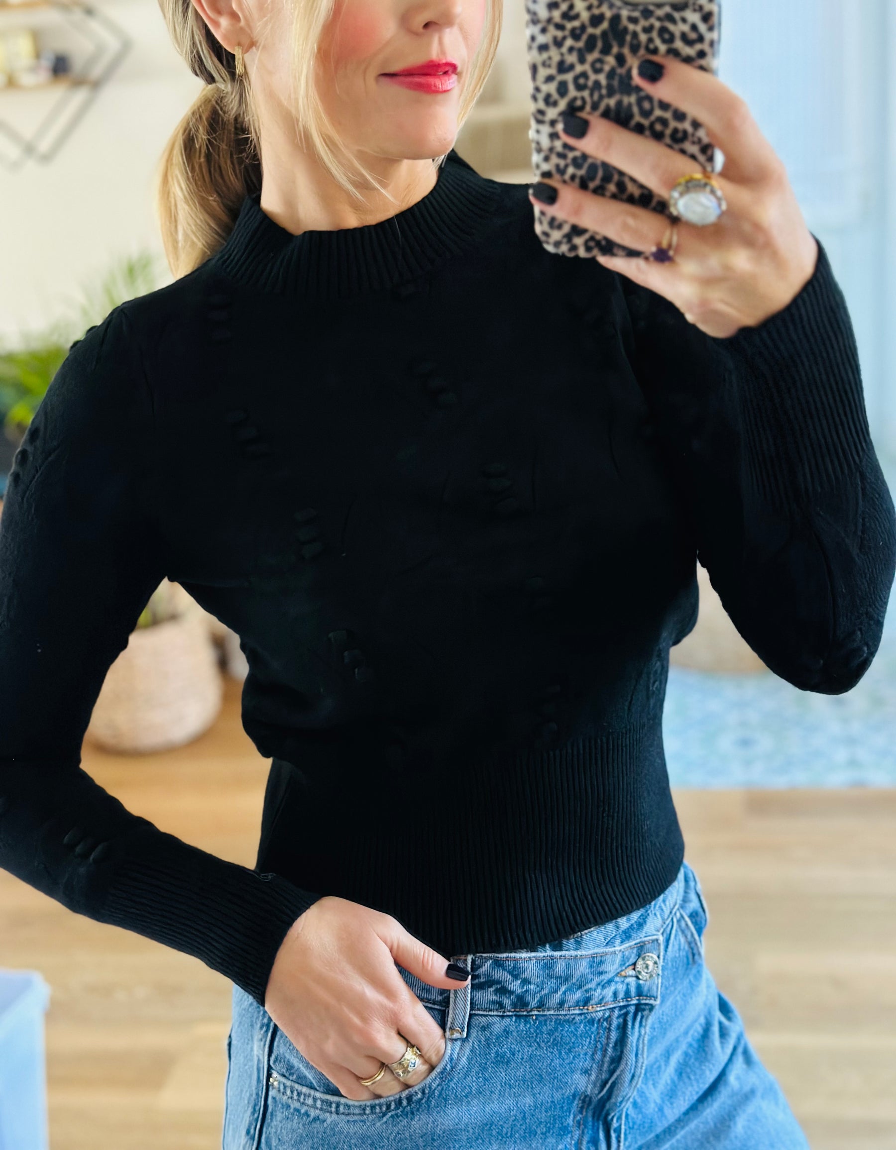 Classic Patterned Knit