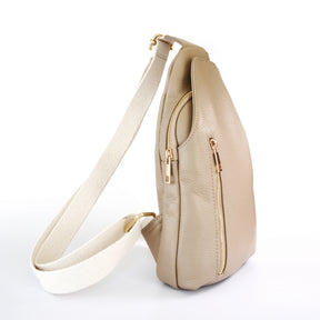 The Milano Sling Bag Taupe