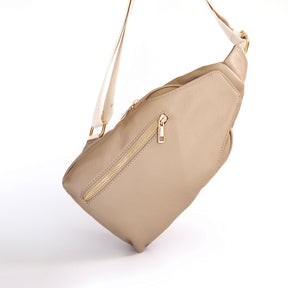 The Milano Sling Bag Taupe