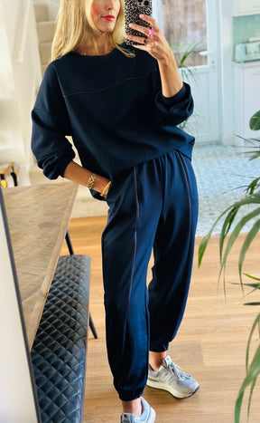 Piped Detail Tracksuit
