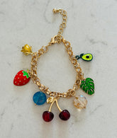Fruit Charm Bracelet