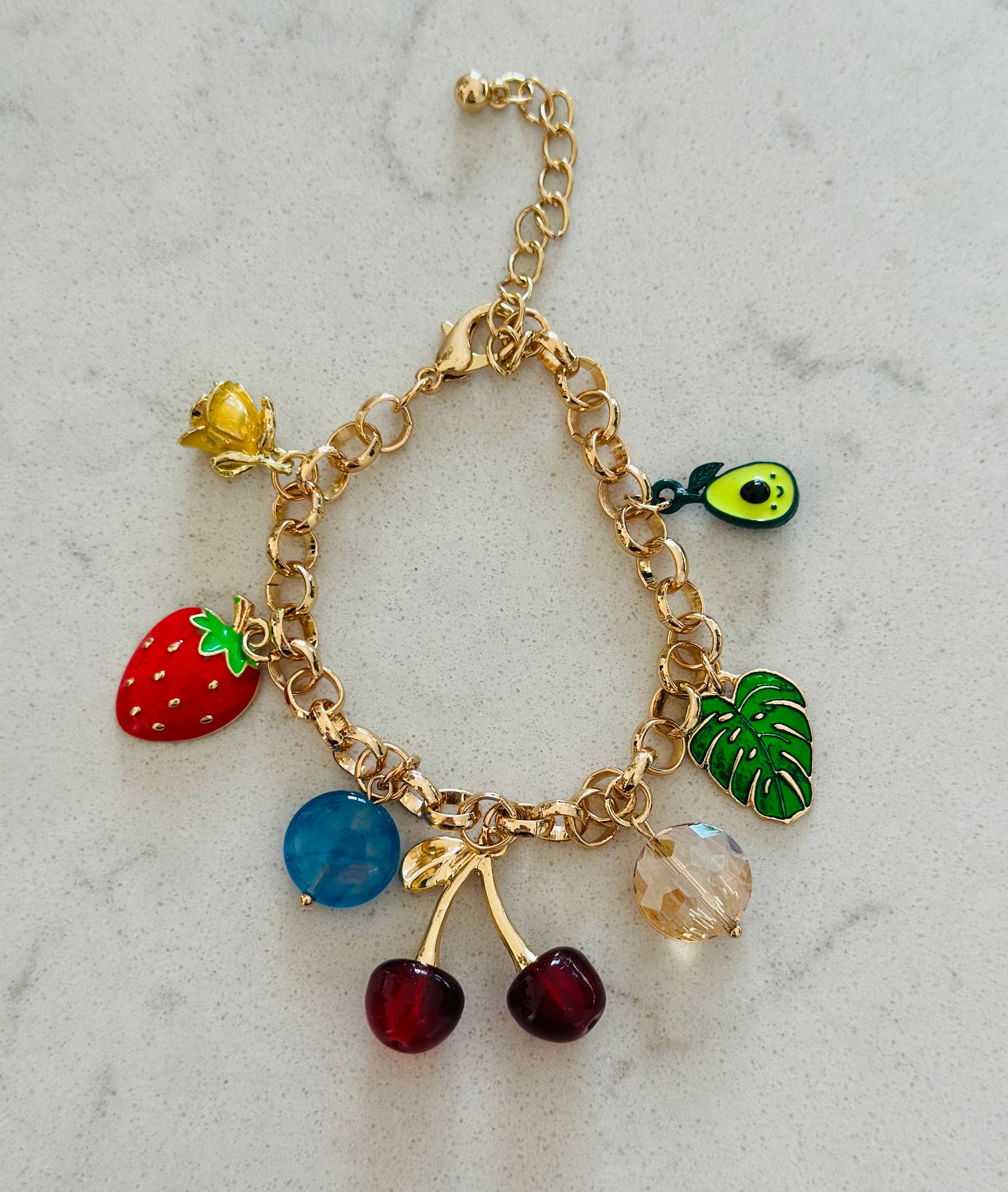 Fruit Charm Bracelet