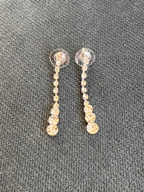 Diamante Drop Earrings