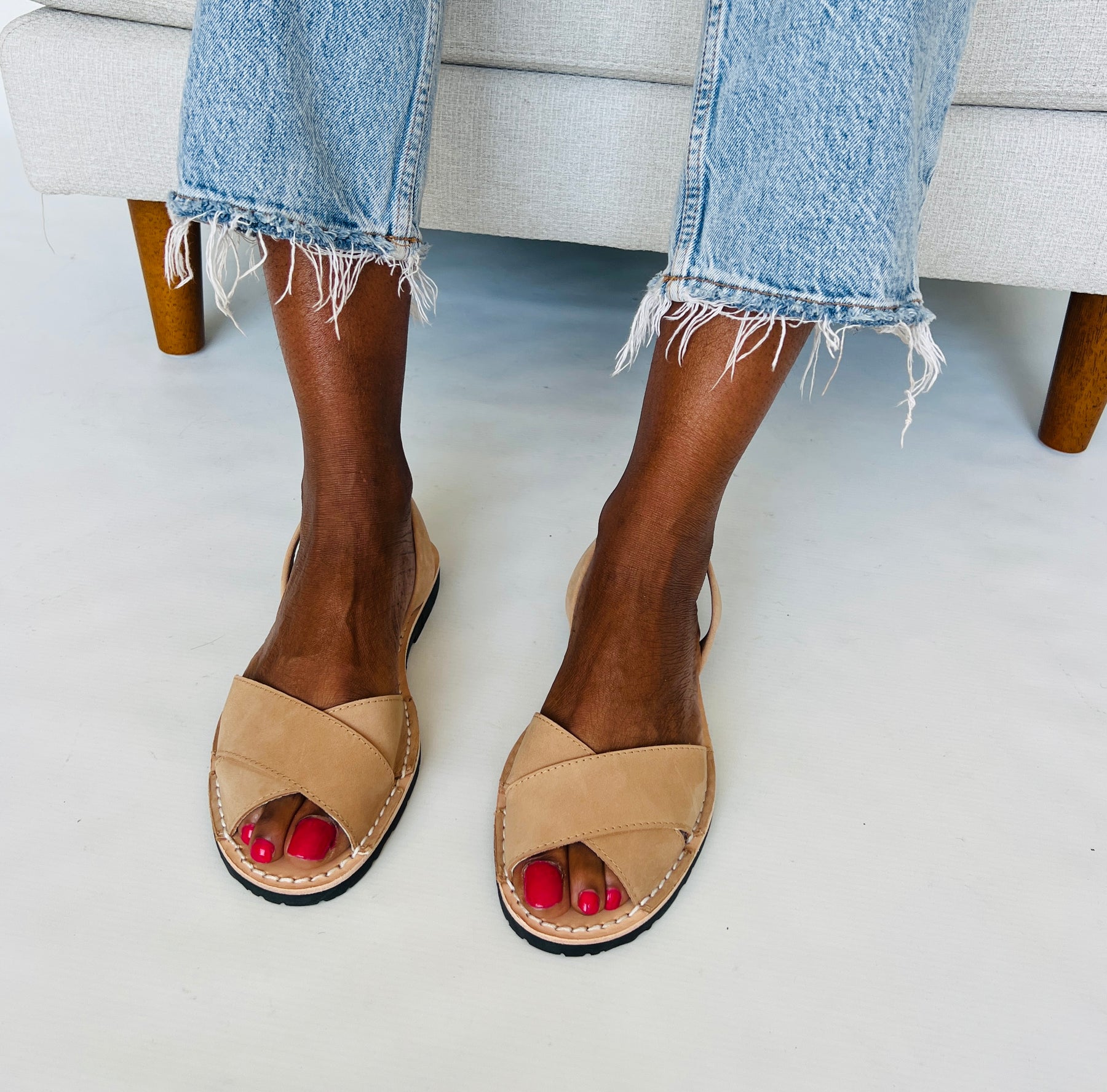 Georgia Tan Peeptoe