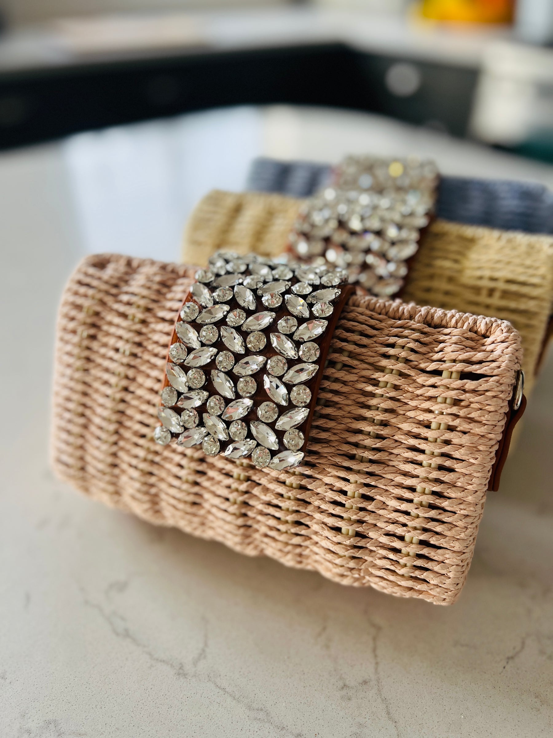 Straw Clutch Bag