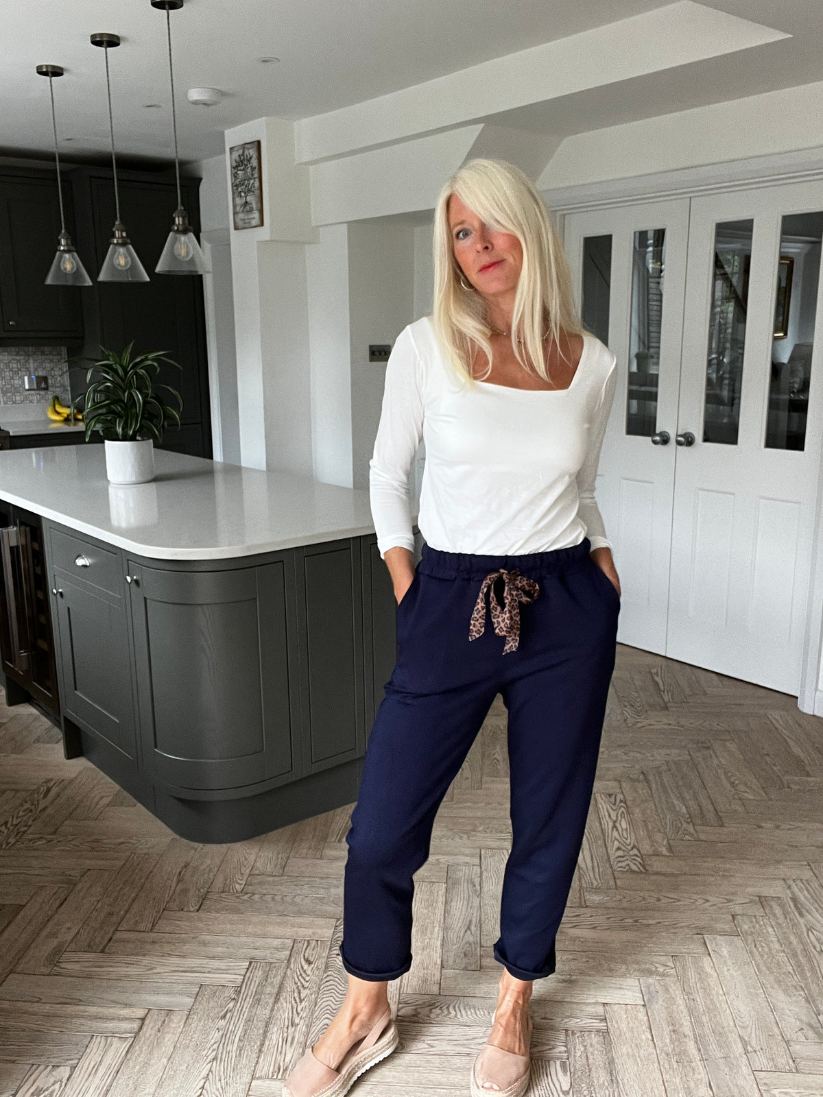 Square Neck Essential Top