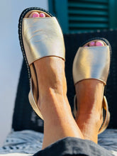 Gold Leather Ergonomic