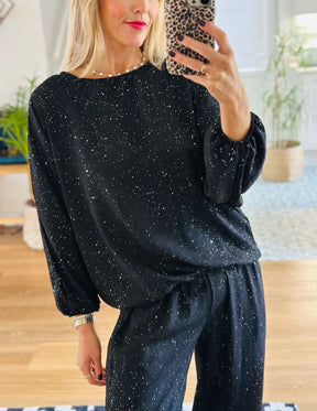 Stardust Round Neck Top