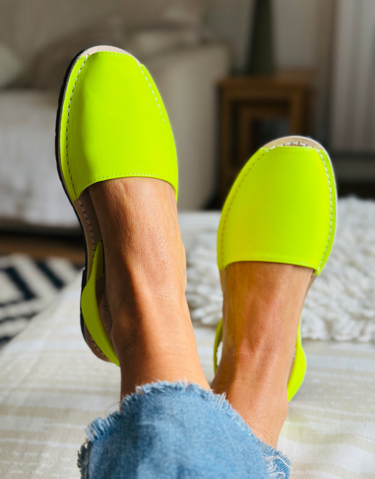 Neon Yellow Avarcas