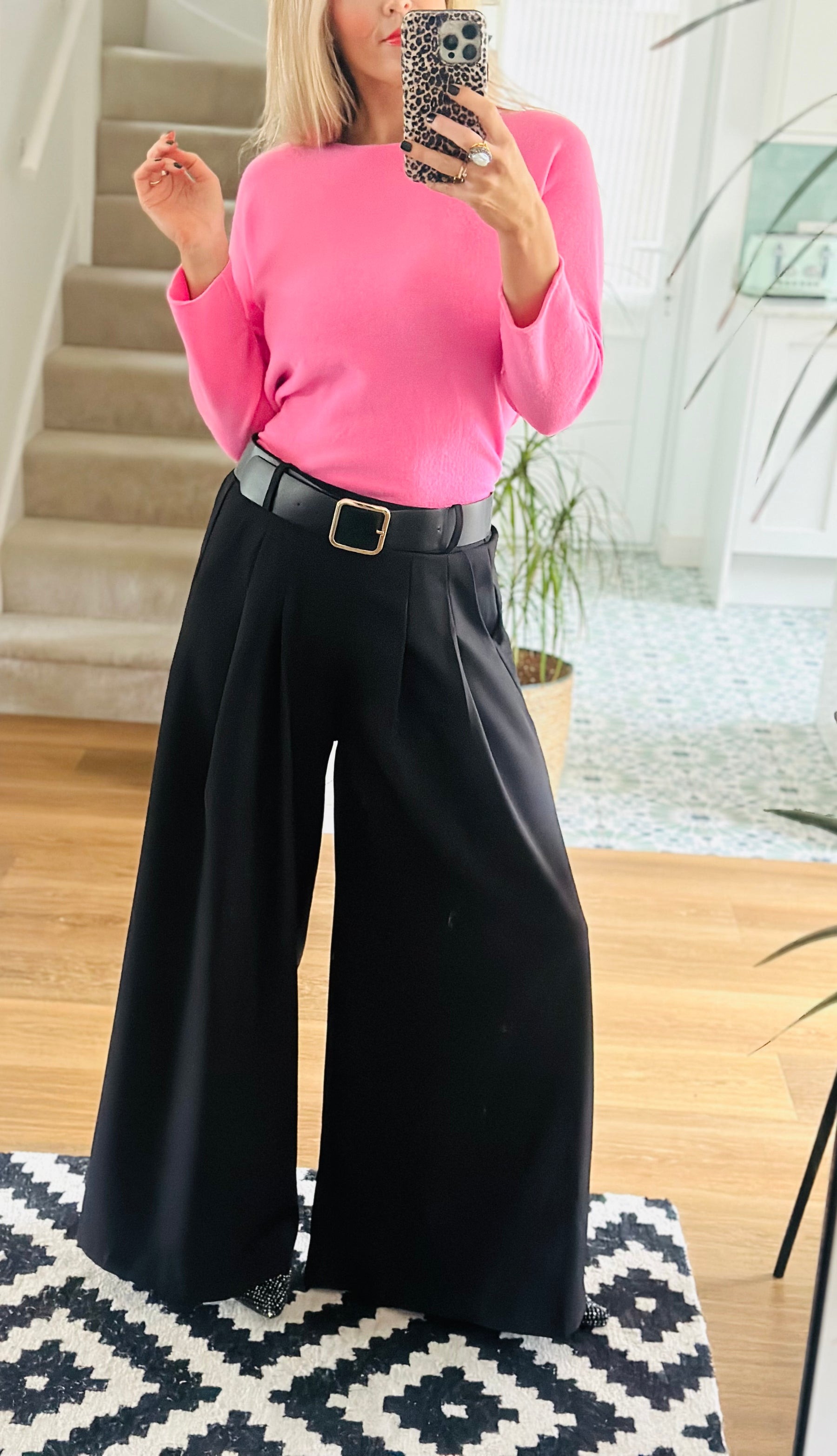 Wide Leg Trousers