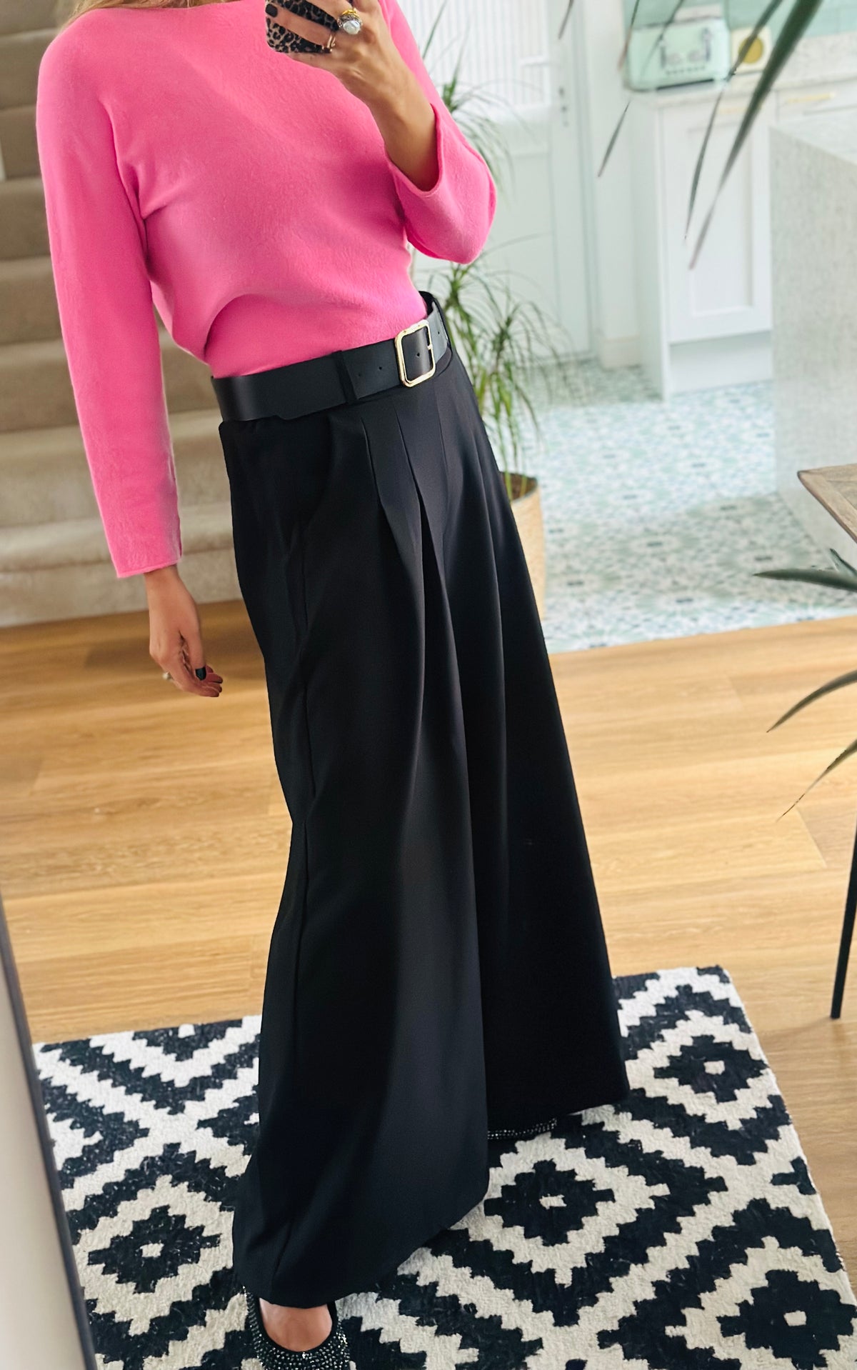 Wide Leg Trousers