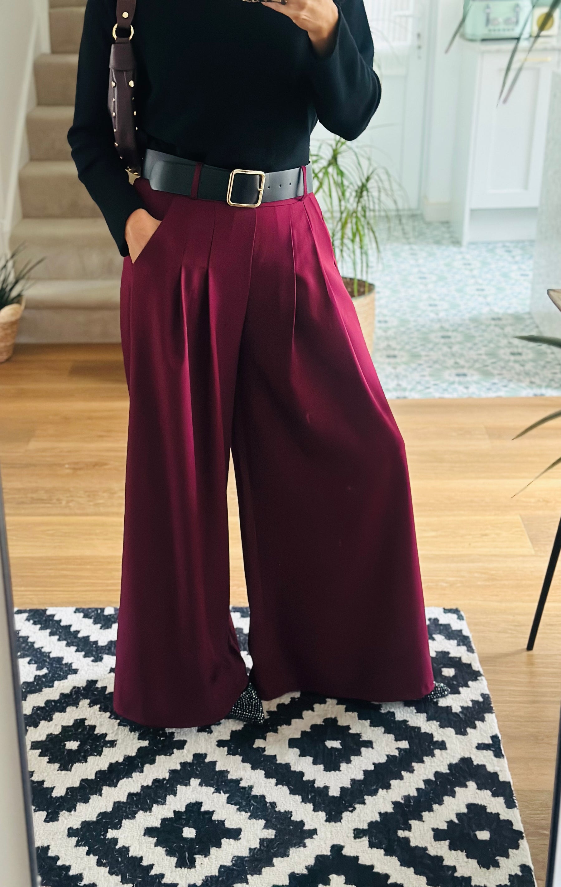 Wide Leg Trousers