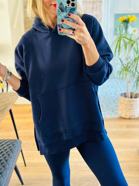 Navy Hoody Lounge Set