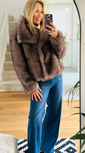 Mink Faux Fur Jacket