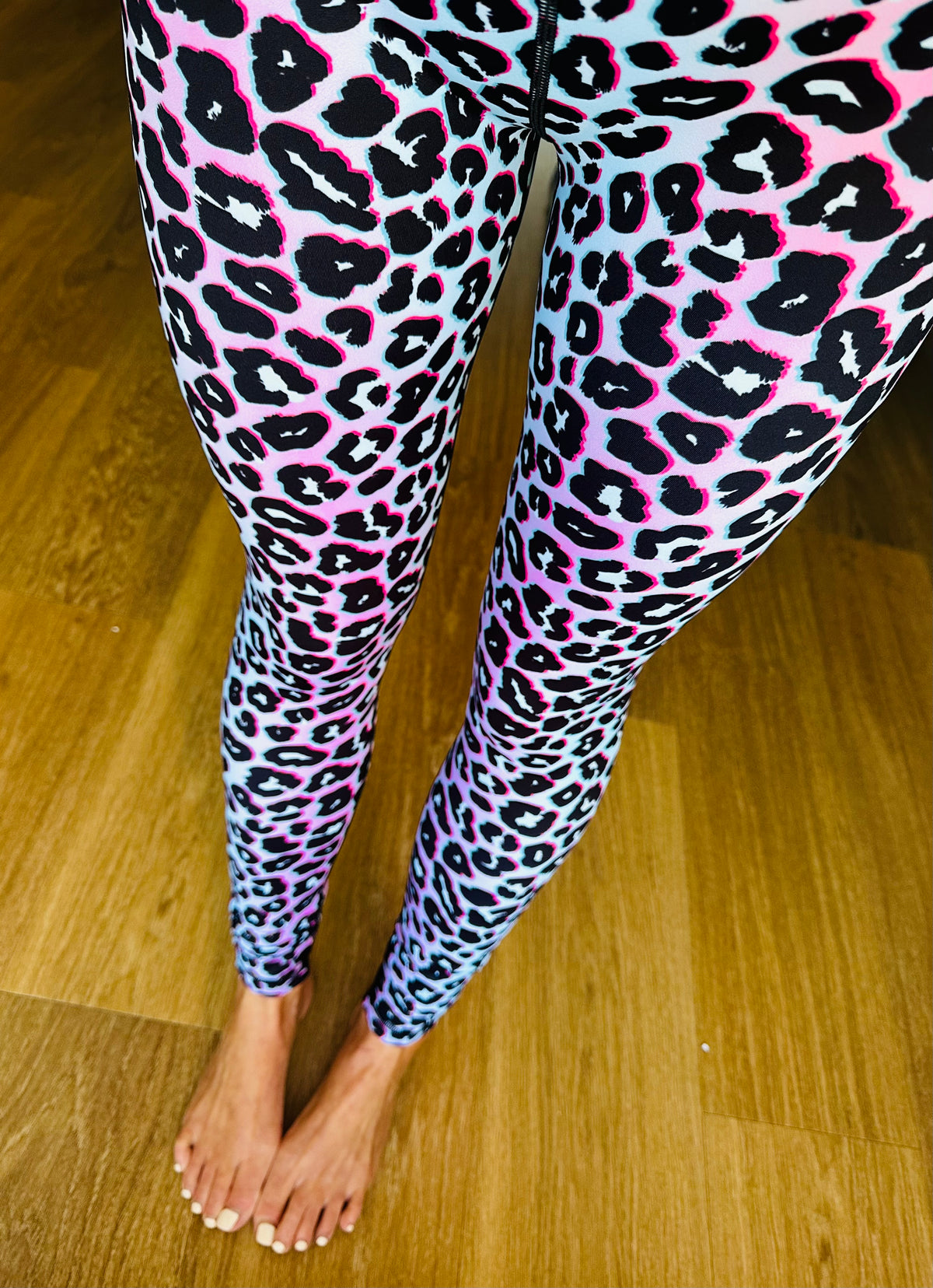 Yogaleggs Leggings in Psychedelic Leopard