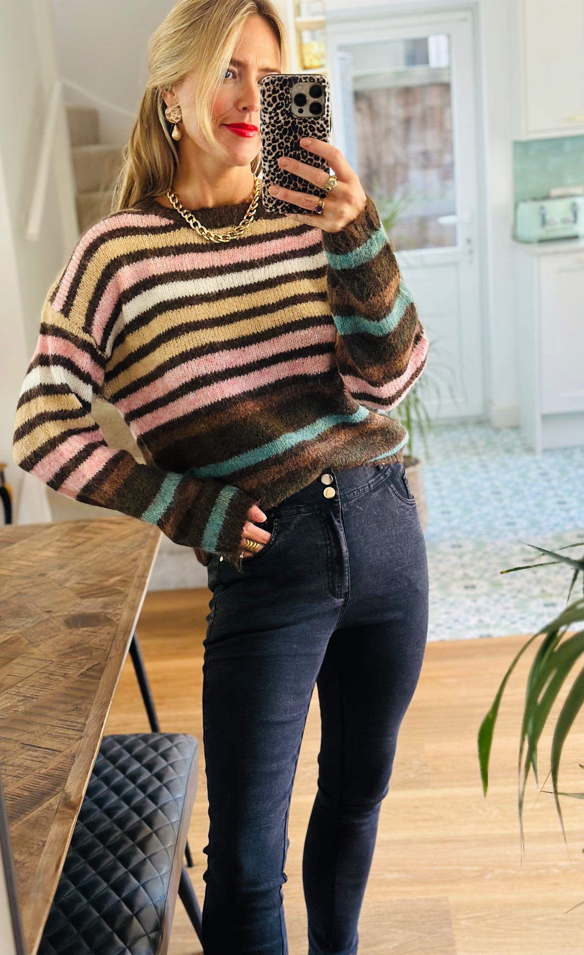 Multi Stripe Knit