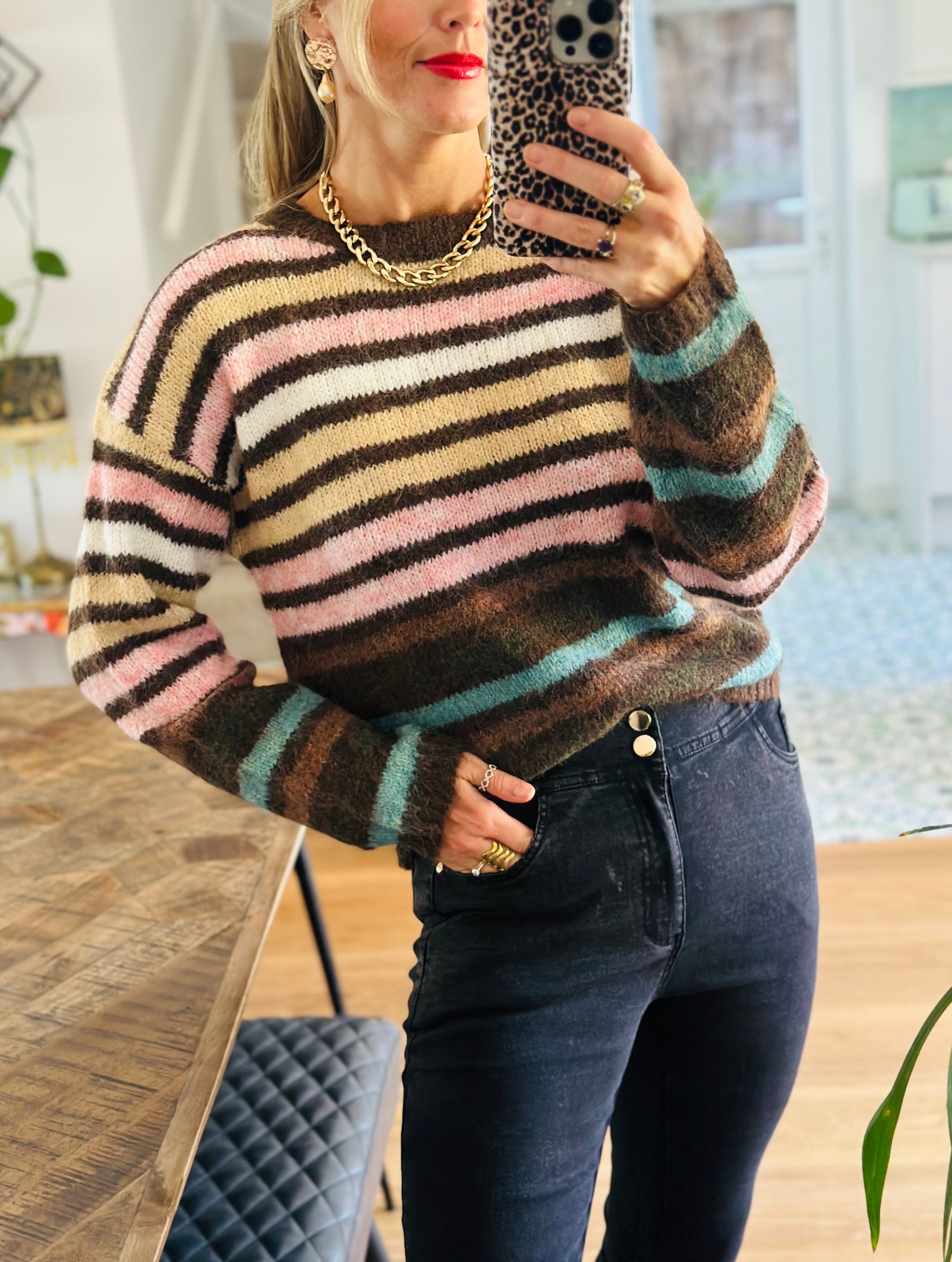 Multi Stripe Knit