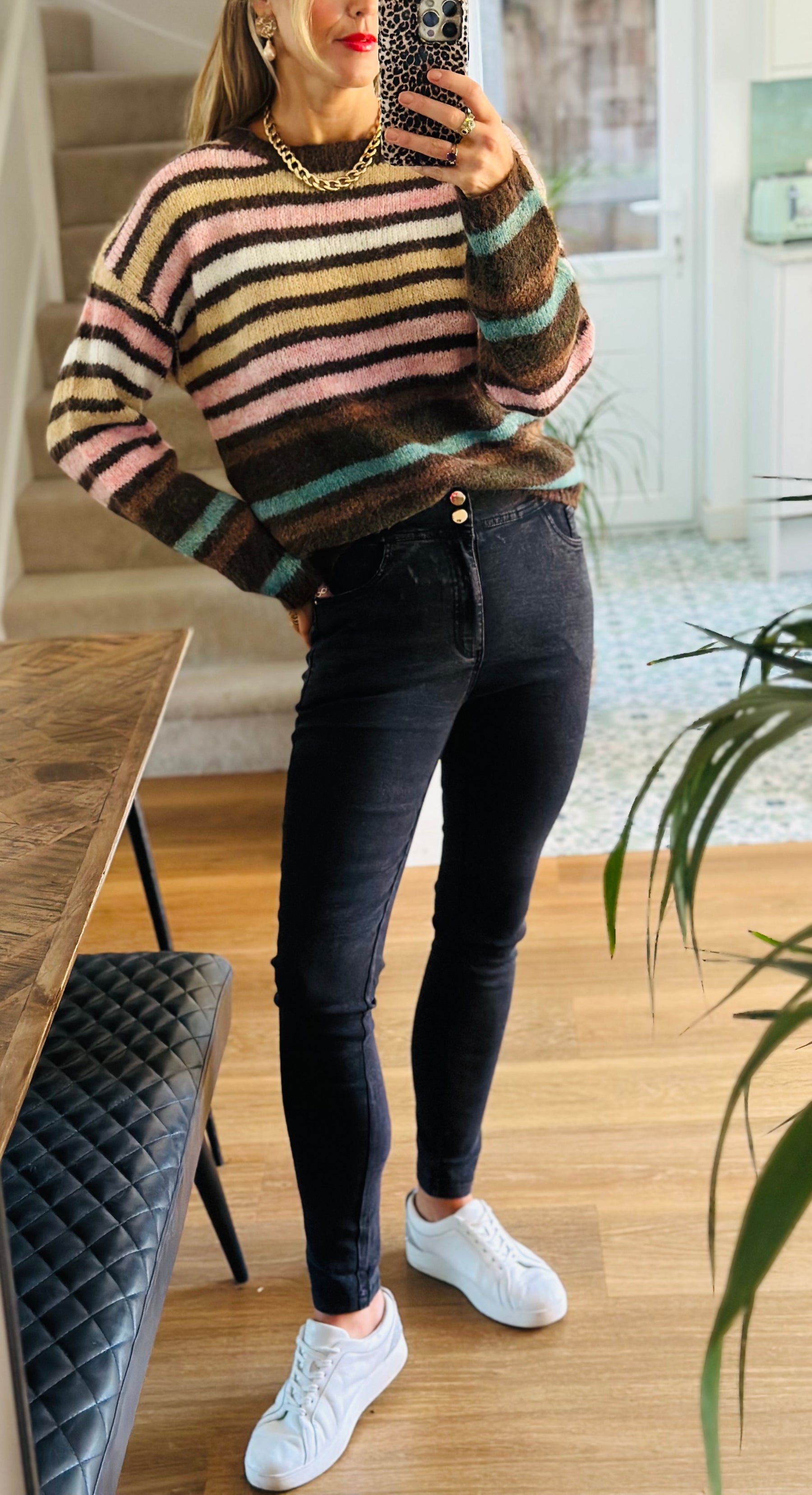 Multi Stripe Knit