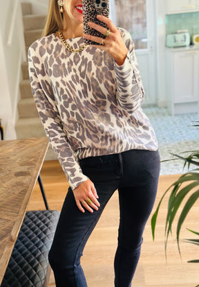 Leopard Knit