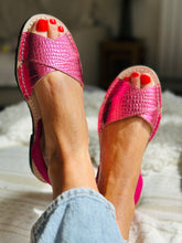 Love Pink Peeptoe Avarcas