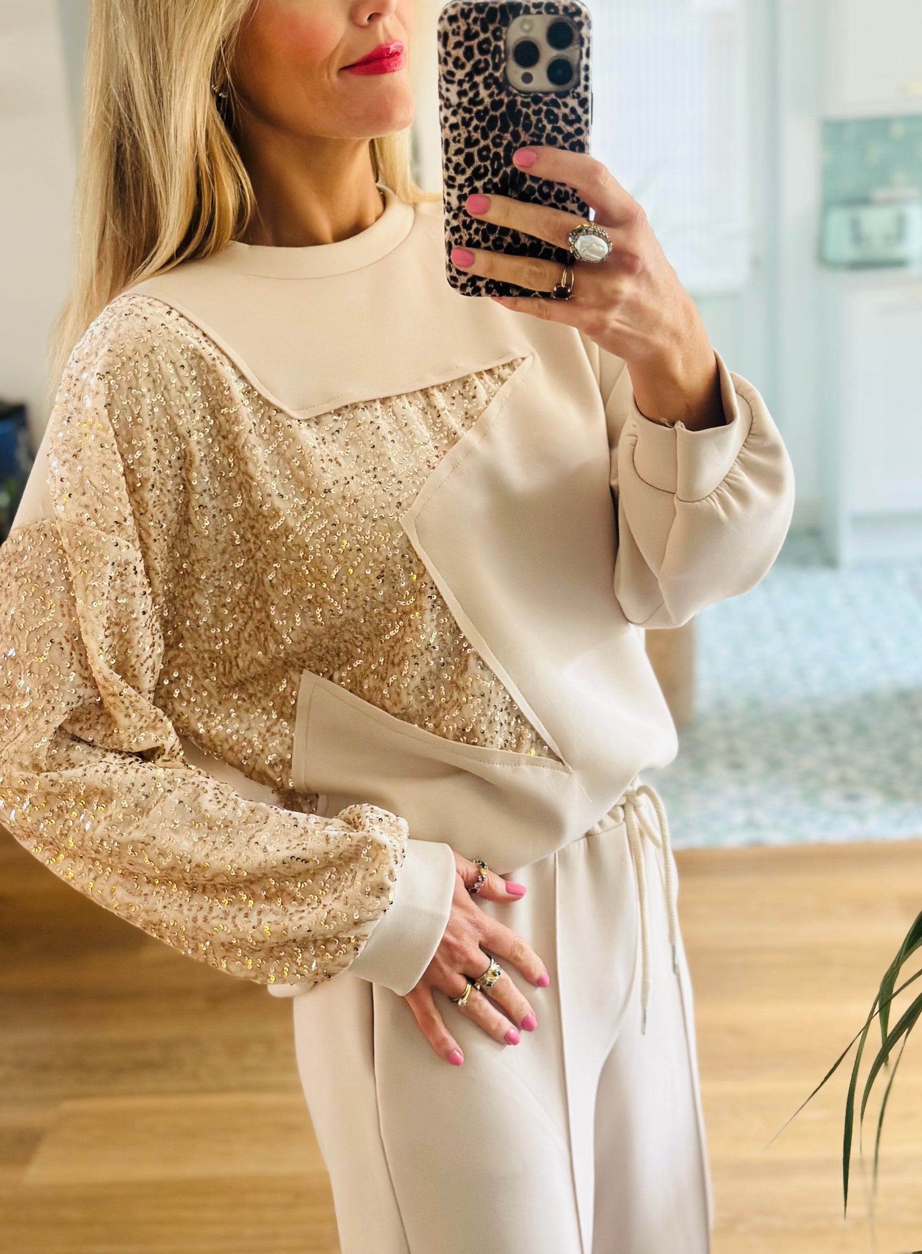 Sequin Star Tracksuit