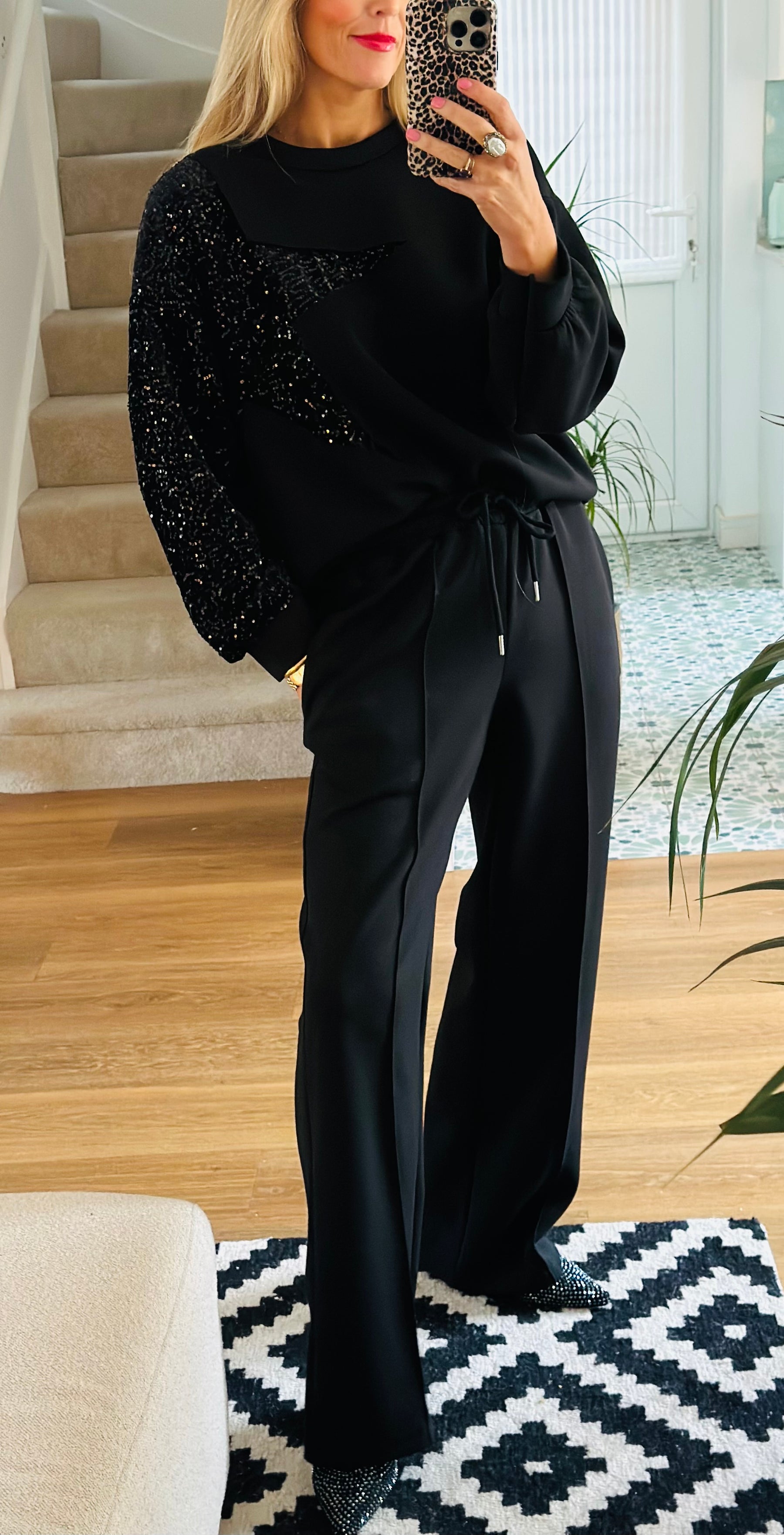 Sequin Star Tracksuit