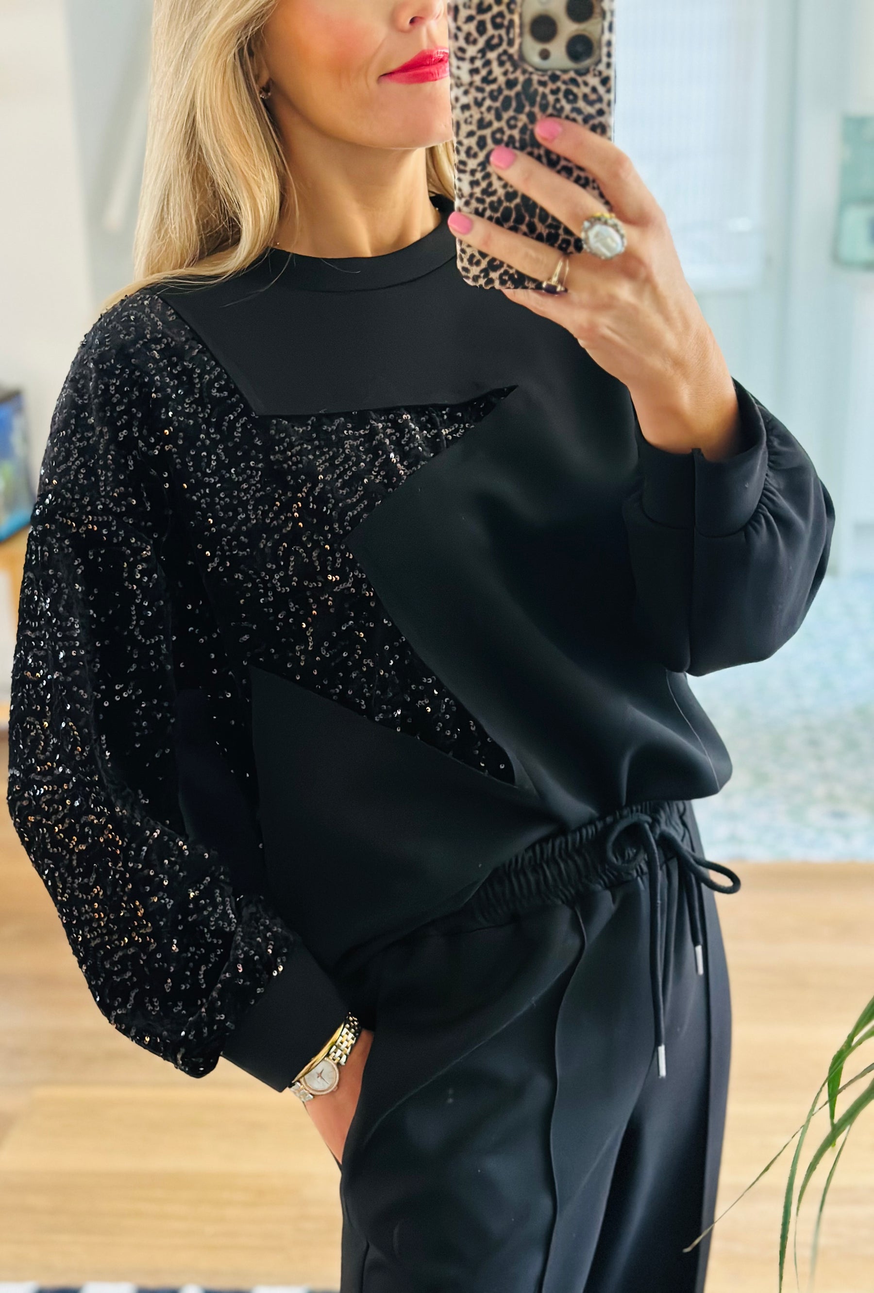 Sequin Star Tracksuit