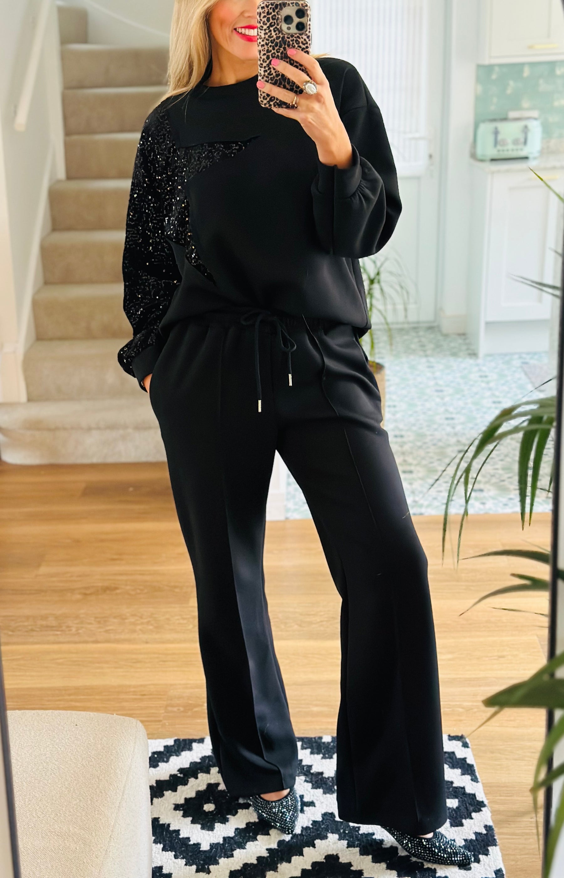 Sequin Star Tracksuit