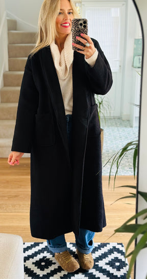 Longline Cardigan Coat