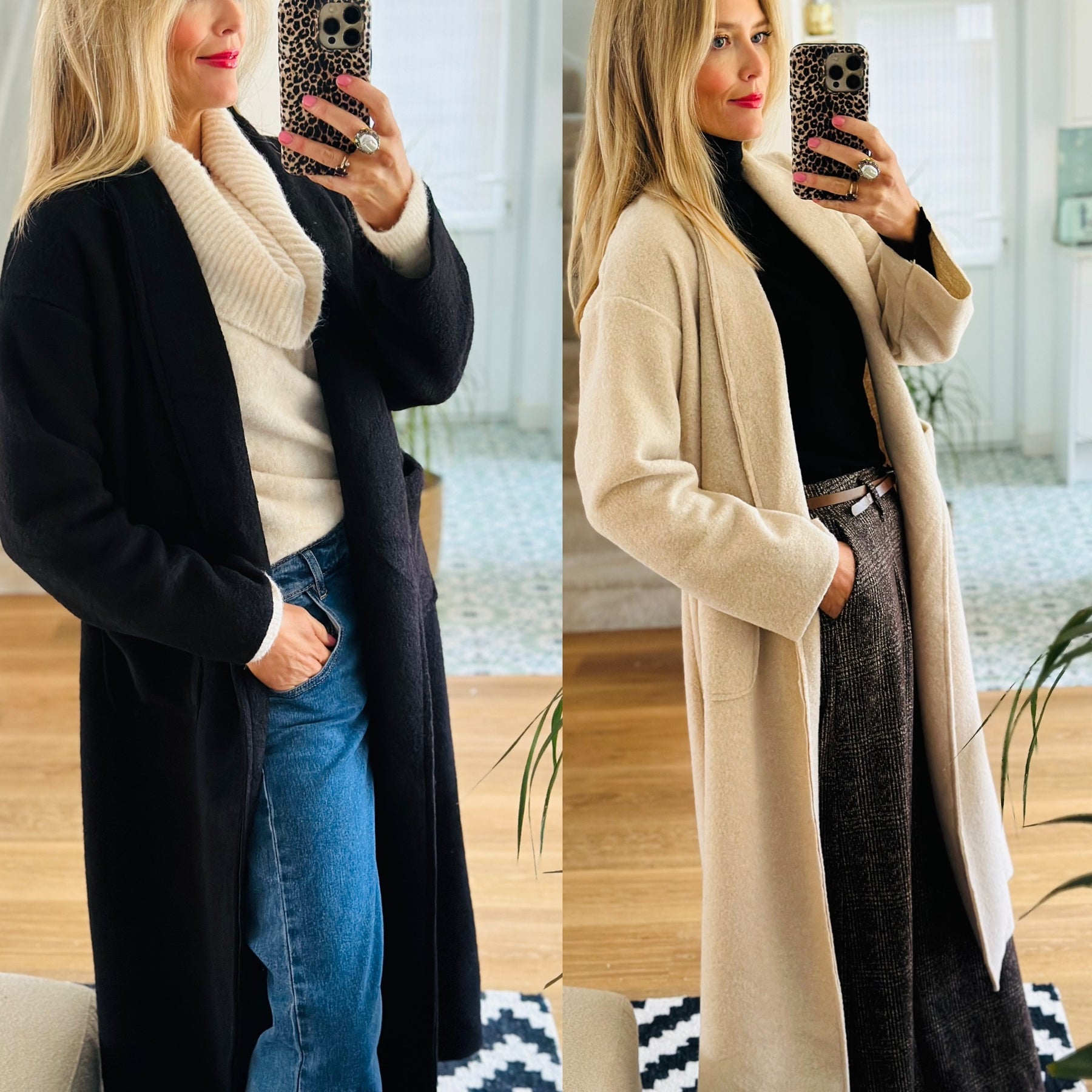 Longline Cardigan Coat