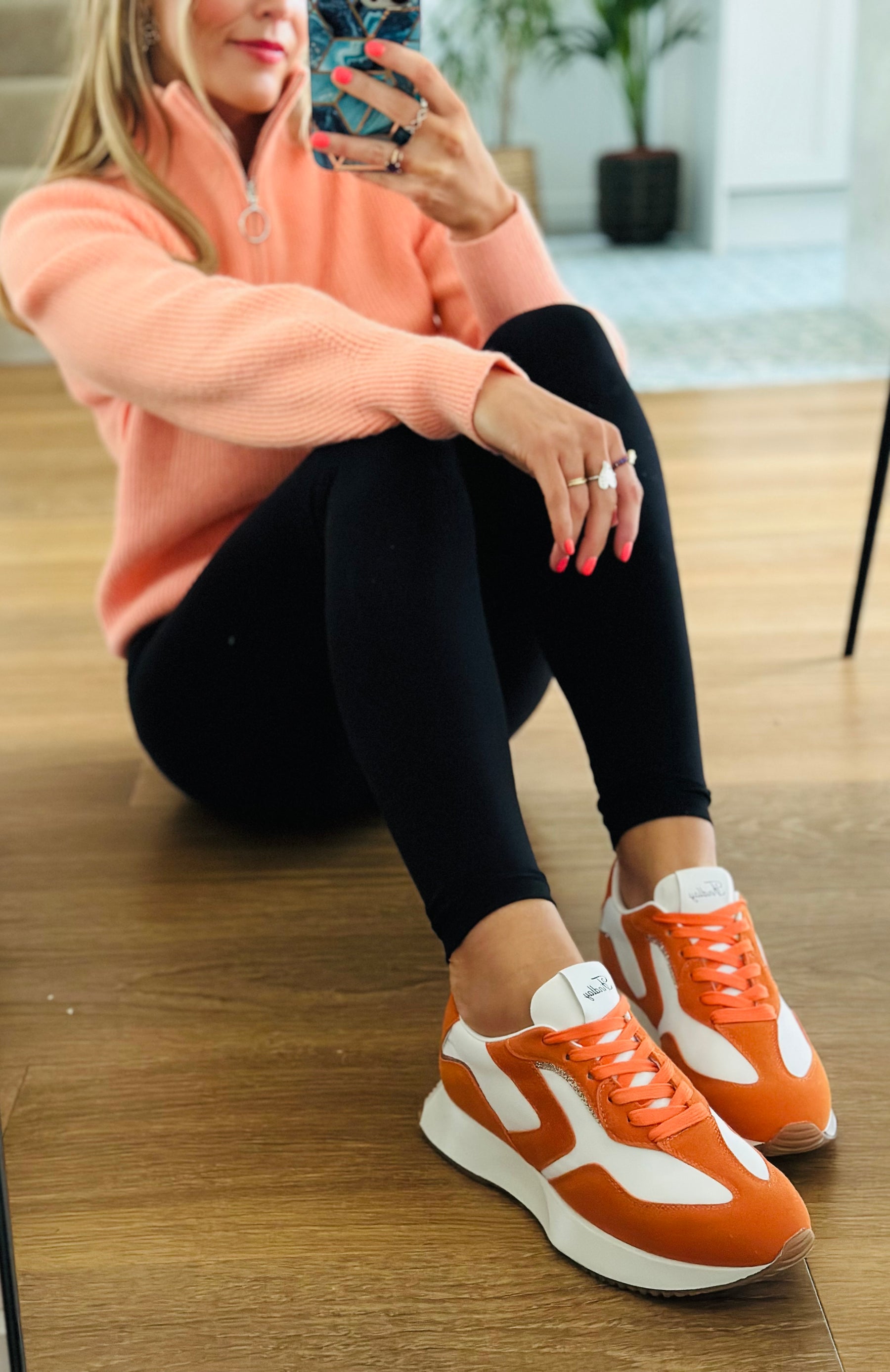 Orange Trainers