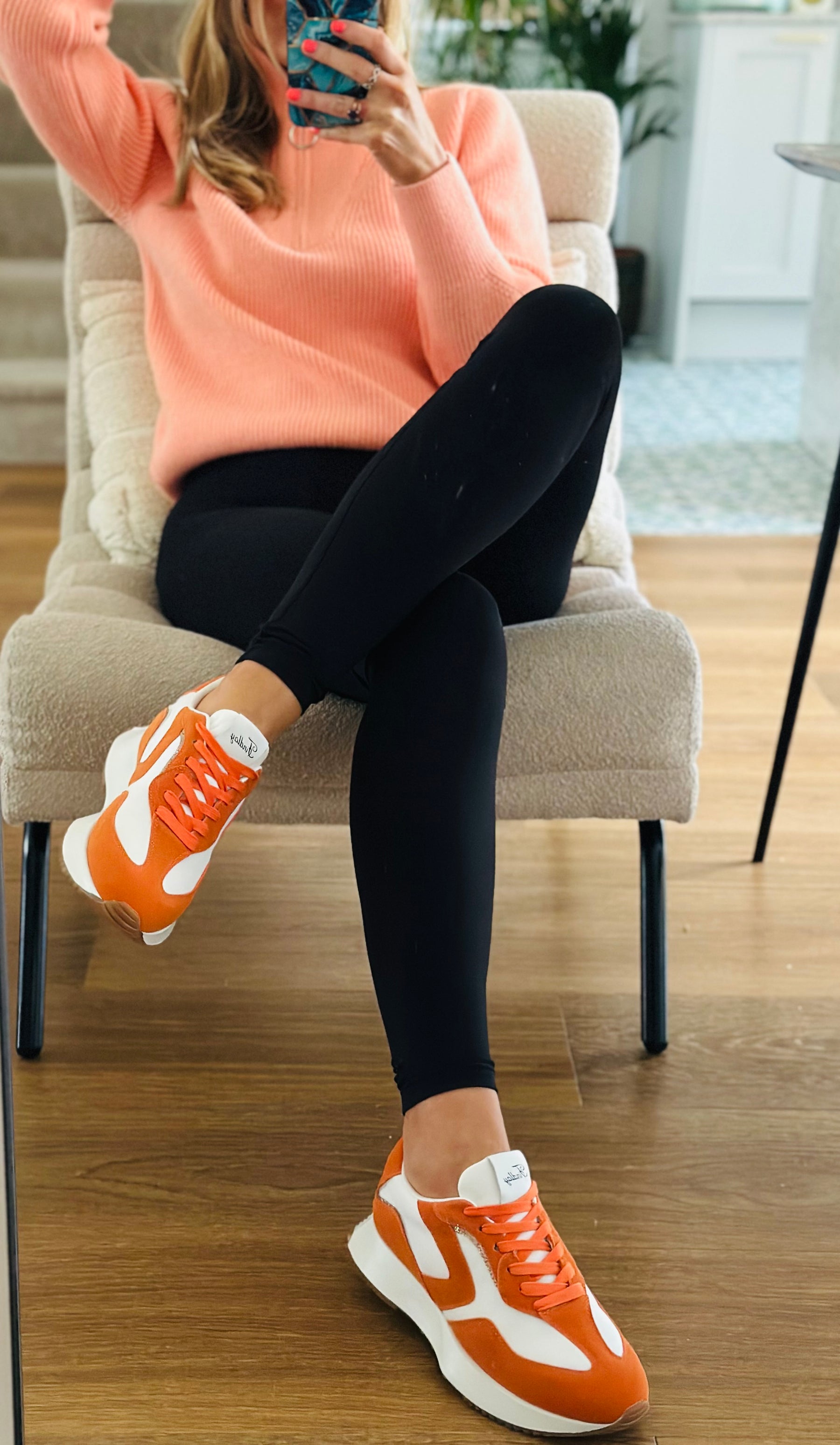 Orange Trainers