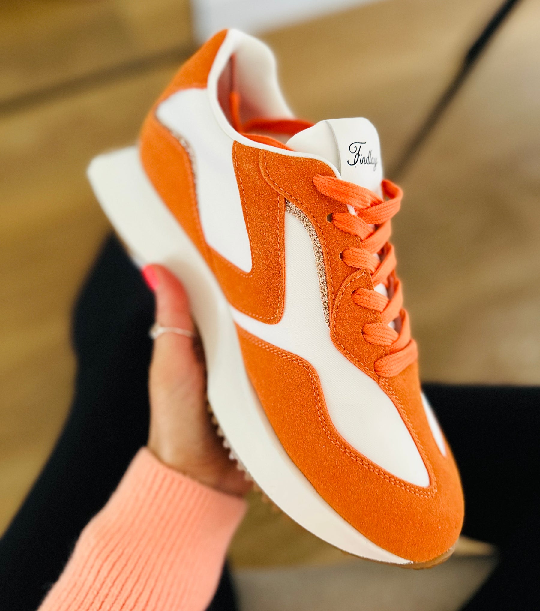 Orange Trainers