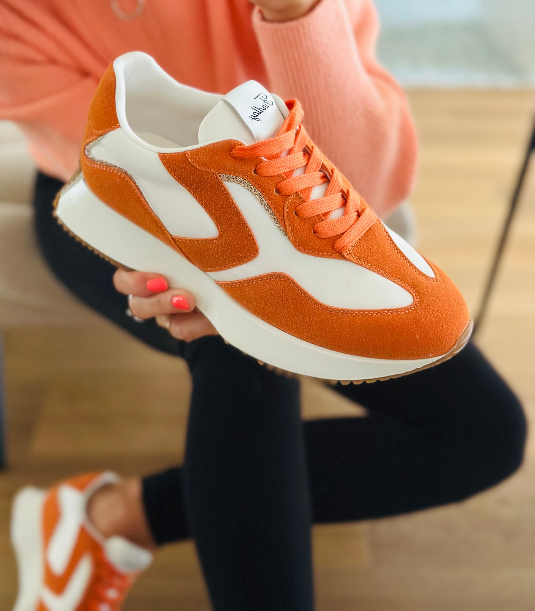 Orange Trainers