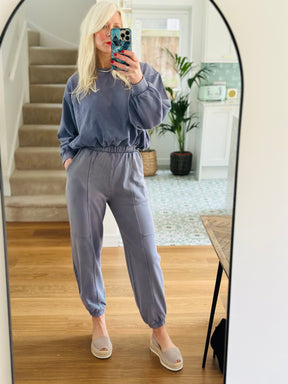 Denim wash Tracksuit