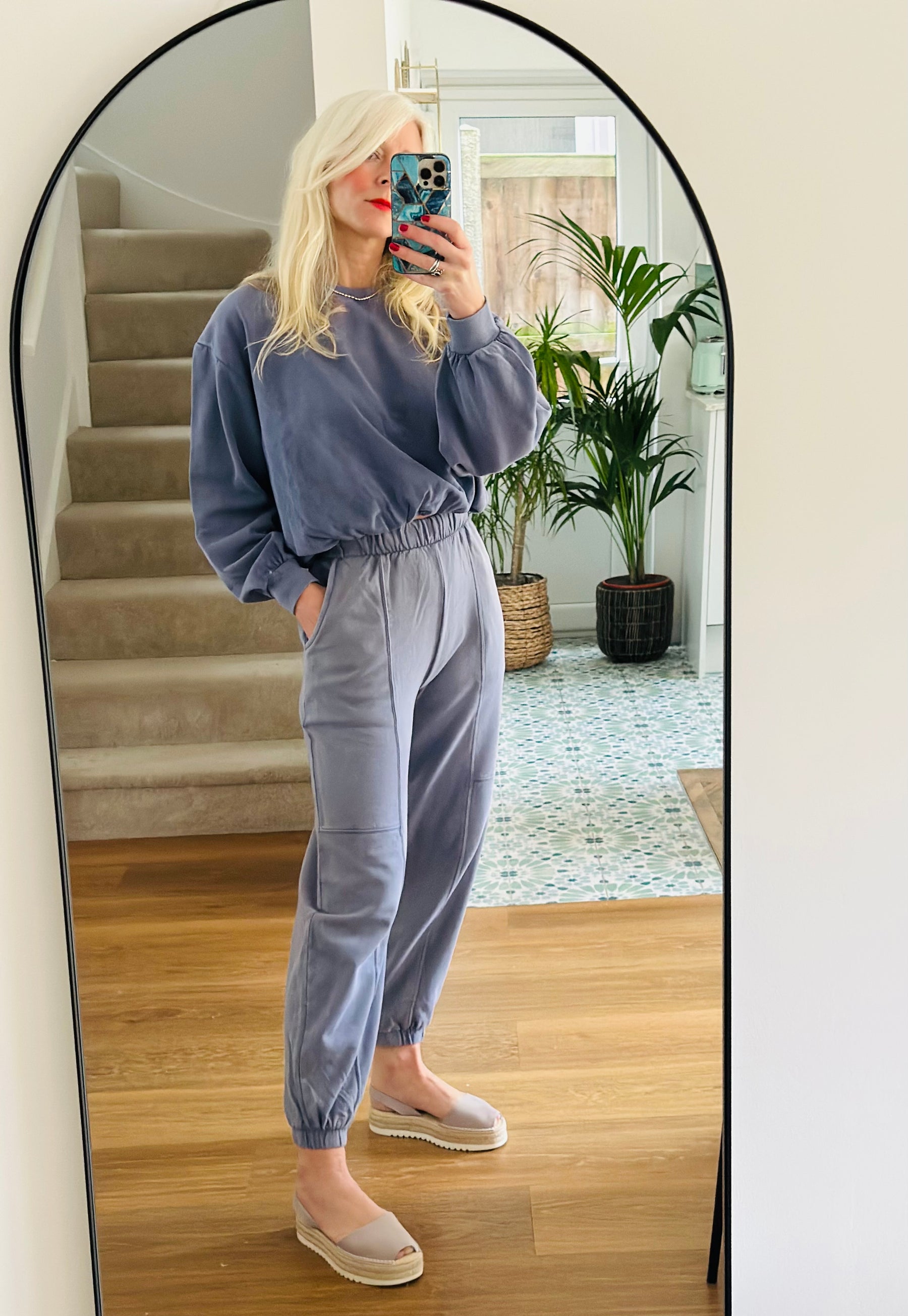 Denim wash Tracksuit