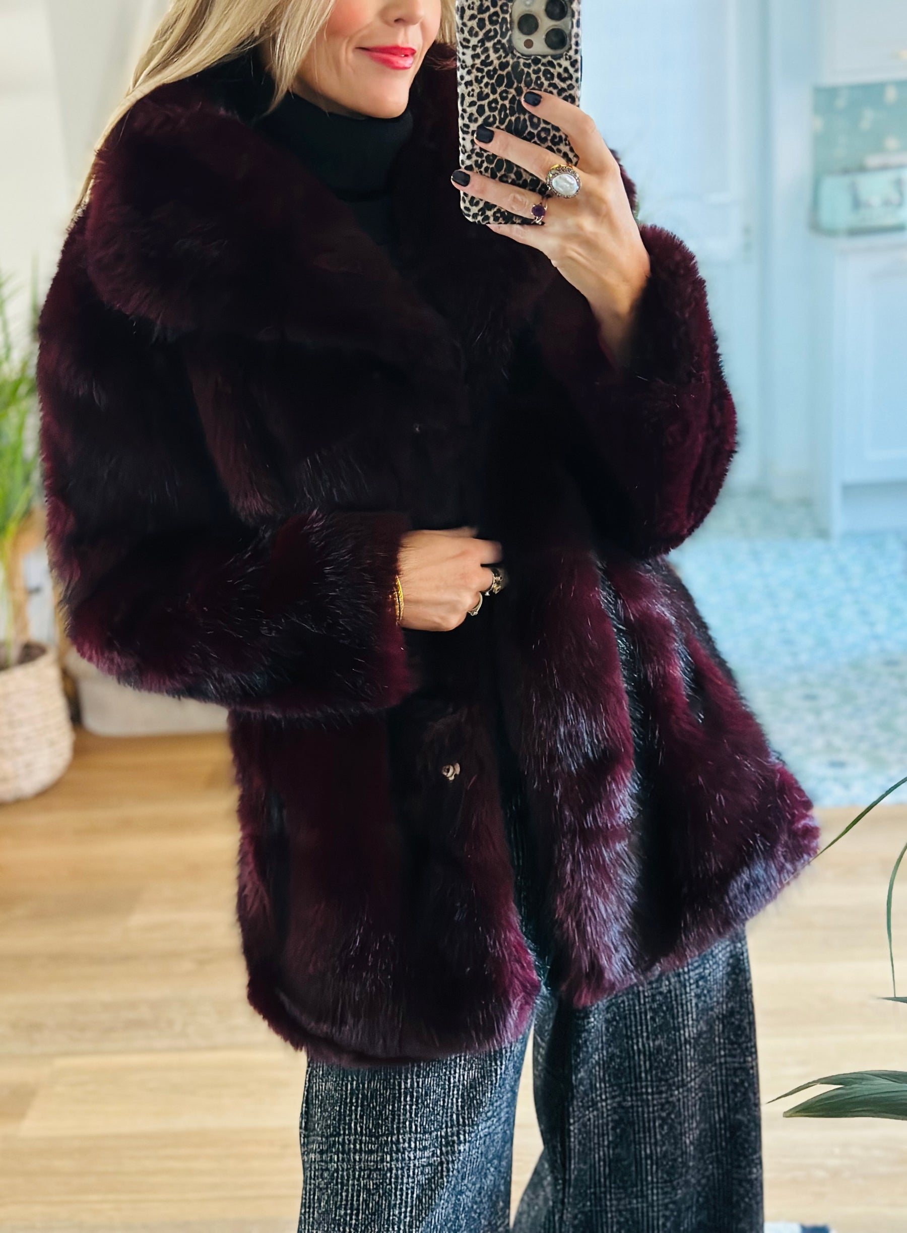 Paloma Faux Fur Coat
