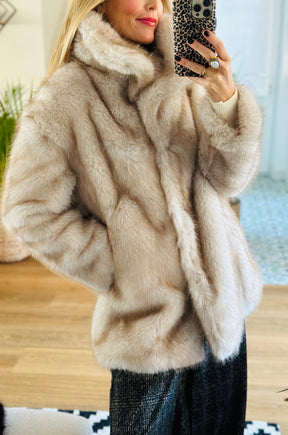 Blondie Faux Fur Coat