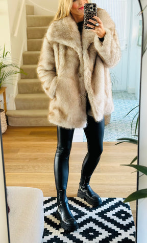Blondie Faux Fur Coat