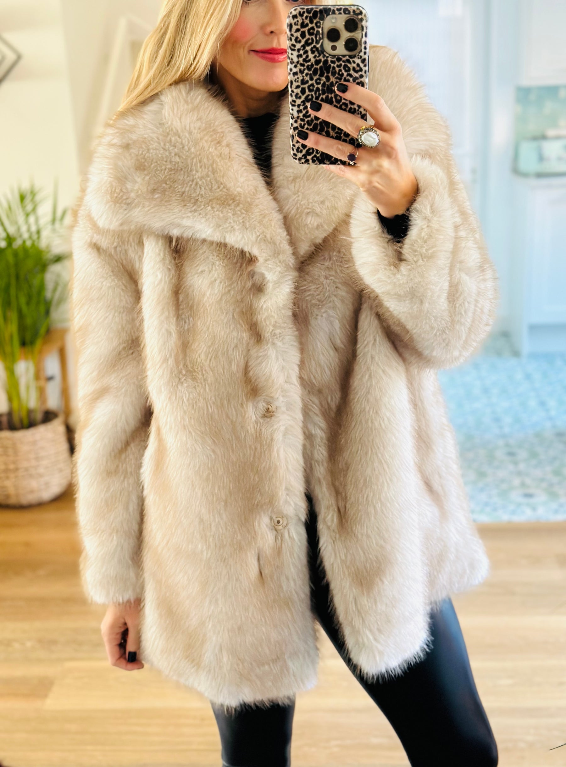 Blondie Faux Fur Coat